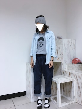 「teva」｜Lin A Juさん（レディース・164cm）の冬コーディネート