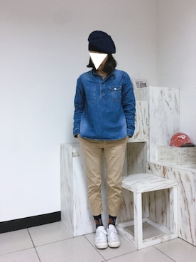 「clip.tab（クリップ）のアイテム」を使った、Lin A Juさん（レディース・164cm）の冬コーディネート