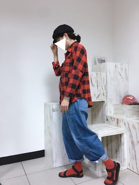 Lin A Juさんの（Ordinary fits | オーディナリーフィッツ）を使ったコーディネート