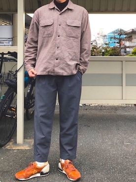 「URBAN RESEARCH DOORS（アーバンリサーチドアーズ）のアイテム（レッグウェア）」を使った、ToTaさん（メンズ・170cm）の冬コーディネート