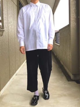 「URBAN RESEARCH DOORS（アーバンリサーチドアーズ）のアイテム（レッグウェア）」を使った、ToTaさん（メンズ・170cm）の春コーディネート