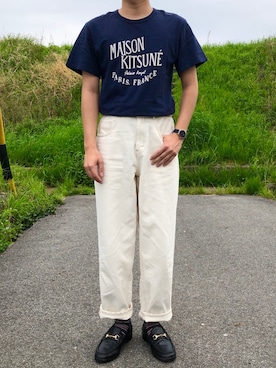 「DUFA（ドゥッファ）のアイテム」を使った、ToTaさん（メンズ・170cm）の春コーディネート
