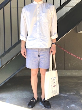 「DUFA（ドゥッファ）のアイテム」を使った、ToTaさん（メンズ・170cm）の春コーディネート