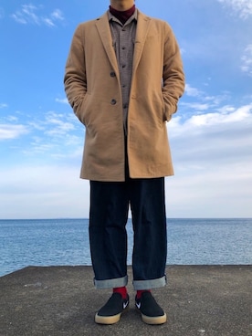 ToTaさん（メンズ・170cm）の冬コーディネート