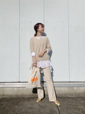 ONISHI_165cmさん（レディース・165cm）の冬コーディネート