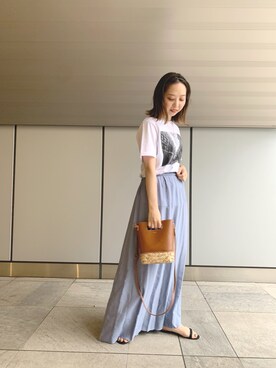 ONISHI_165cmさん（レディース・165cm）の春コーディネート