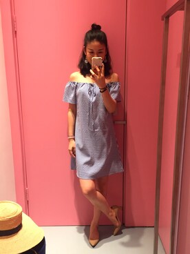 「I.Tのアイテム（ワンピース/ドレス）」を使った、annie leungさん（レディース・160cm）の夏コーディネート
