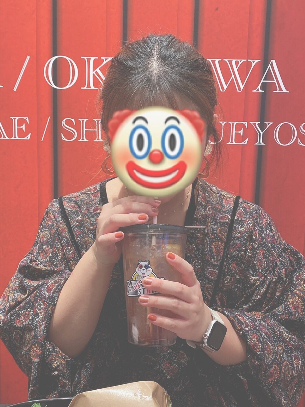 「rps、ワンピース、ペイズリー柄」｜「rpsのペイズリー柄ワンピース（ワンピース、ブラック系）」を使った、なっちさん（レディース・154cm）の秋コーディネートの1枚目の写真