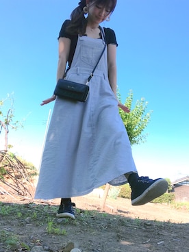 「rosebullet（ローズブリット）のアイテム」を使った、みんみんさん（レディース・161cm）の春コーディネート