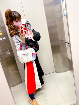 「アイテム（ワンピース/ドレス）」を使った、みんみんさん（レディース・161cm・40代）の冬コーディネート