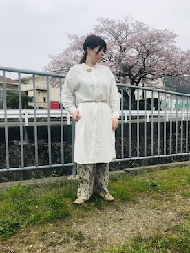 なちゅさん（レディース・155cm）の春コーディネート