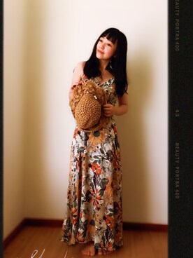 「SHOWROOM（ショールーム）のアイテム」を使った、哟哟yoさん（レディース・152cm）の夏コーディネート