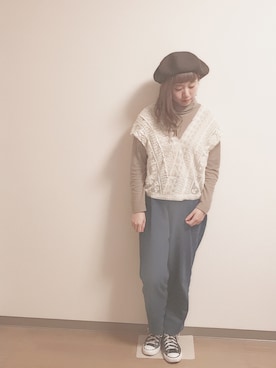 とみたみのりさんのコーディネート