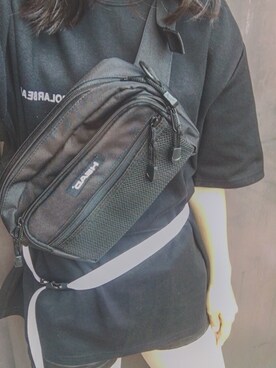 「HEAD（ヘッド）のアイテム（バッグ）」を使った、a_risaさん（レディース・160cm）の夏コーディネート