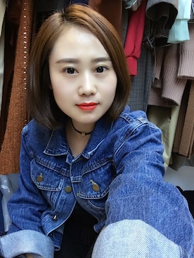 「LAD MUSICIAN（ラッドミュージシャン）のアイテム（その他トップス）」を使った、莘子198010さん（レディース・160cm）の春コーディネート