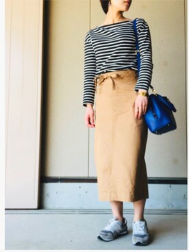 「アパートバイローリーズ」｜「アイテム（スニーカー）」を使った、ta_______mさん（レディース・160cm）の春コーディネート