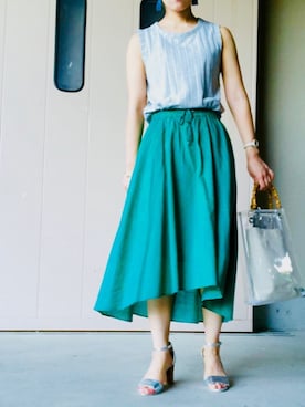 「Discoat Parisien」｜ta_______mさん（レディース・160cm）の夏コーディネート