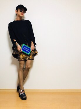 「Yazbukey（-）のアイテム」を使った、panzy さん（メンズ・171cm）の春コーディネート