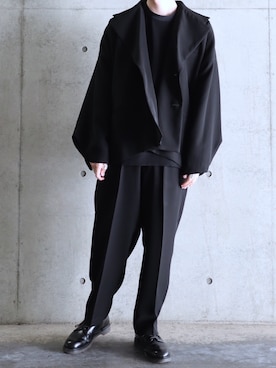 「N.HOOLYWOOD（N.ハリウッド）のアイテム（ブルゾン）」を使った、Y.Tさん（メンズ・169cm）の夏コーディネート
