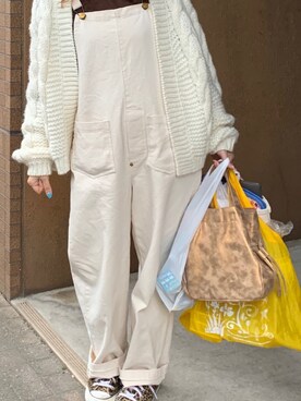 「ACCOMMODE（アコモデ）のアイテム（アクセサリー）」を使った、Yuko★さん（レディース・149cm）の春コーディネート