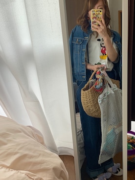 「ACCOMMODE（アコモデ）のアイテム（アクセサリー）」を使った、Yuko★さん（レディース・149cm）の春コーディネート
