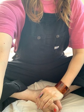 「SLY（スライ）のアイテム（リング）」を使った、Yuko★さん（レディース・149cm）の春コーディネート