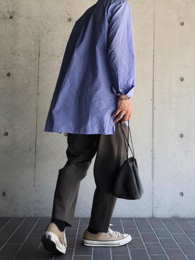 「PHINGERIN（フィンガリン）のアイテム（バッグ）」を使った、Toy’s さん（メンズ・170cm）の夏コーディネート