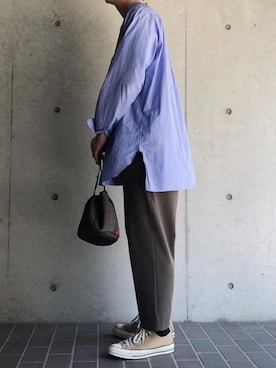 「PHINGERIN（フィンガリン）のアイテム（バッグ）」を使った、Toy’s さん（メンズ・170cm）の夏コーディネート