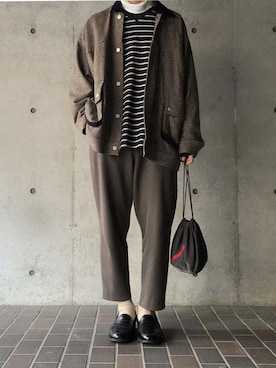 「PHINGERIN（フィンガリン）のアイテム（バッグ）」を使った、Toy’s さん（メンズ・171cm）の冬コーディネート