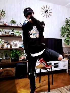 「AVALANCHE（アバランチェ）のアイテム（帽子）」を使った、Keisuke Shimokawaさん（メンズ・165cm）の春コーディネート