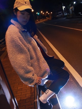 「ADER error」｜「アイテム（その他シューズ）」を使った、Mikuさん（レディース・170cm）の秋コーディネート