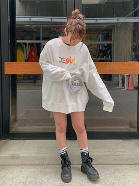 牧村千穂さん（レディース・158cm）の春コーディネート