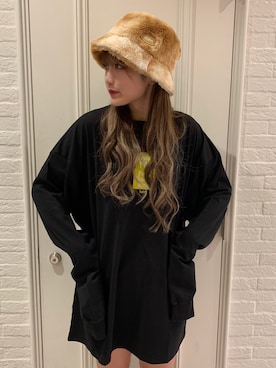 牧村千穂さん（レディース・158cm）の春コーディネート