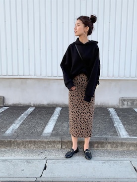 「salus（サルース）のアイテム」を使った、hirorinさん（レディース・165cm）の秋コーディネート