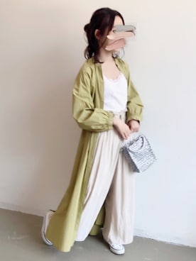 「平成最後のWEARISTAセンバツ」｜「アイテム（キャミソール）」を使った、ｎｏｎｏさん（レディース・149cm）の春コーディネート