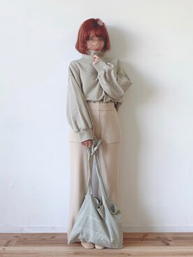 「DC（ディーシー）のアイテム（バッグ）」を使った、ｎｏｎｏさん（レディース・149cm）の秋コーディネート