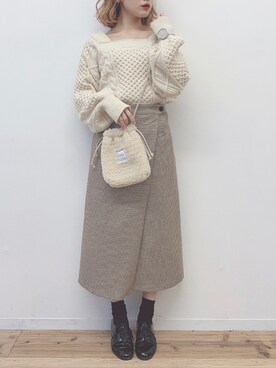 nonoさん(レディース・149cm)の冬コーディネート