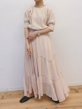 「flower」｜「アイテム（その他）」を使った、ｎｏｎｏさん（レディース・149cm）の秋コーディネート