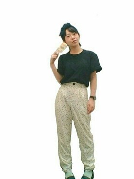 「アニオタ同盟」｜「アイテム（その他）」を使った、しいなさん（レディース・155cm）の秋コーディネート