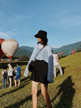 「XOXO（キスキス）のアイテム」を使った、yixuanzhuさん（レディース・163cm）の夏コーディネート