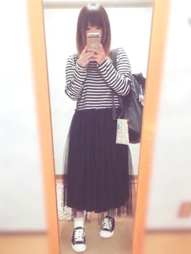 「H&M（エイチ・アンド・エム）のアイテム（ワンピース/ドレス）」を使った、おじいさんさん（レディース・157cm）の夏コーディネート