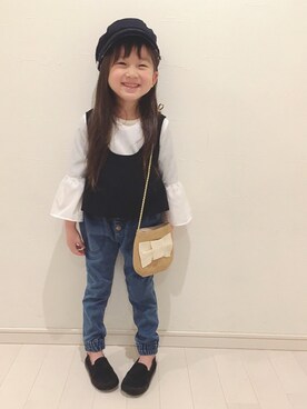 kii_memeさん（キッズ・100cm）の春コーディネート