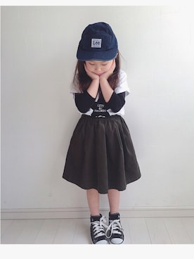 kii_memeさん（キッズ・100cm）の春コーディネート