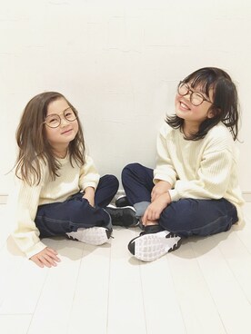 kii_memeさん（キッズ・110cm）の冬コーディネート