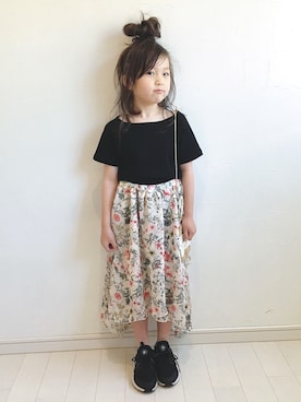 kii_memeさん（キッズ・110cm）の春コーディネート