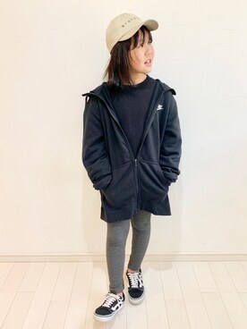 kii_memeさん（キッズ・110cm）の冬コーディネート