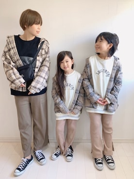 kii_memeさん（キッズ・125cm）の秋コーディネート