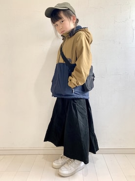 「FREAK'S STORE（フリークスストア）のアイテム（ジャケット/アウター）」を使った、kii_memeさん（キッズ・125cm）の冬コーディネート