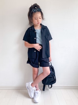 kii_memeさん(キッズ・125cm)の夏コーディネート