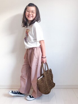 kii_memeさん（キッズ・125cm）の夏コーディネート
